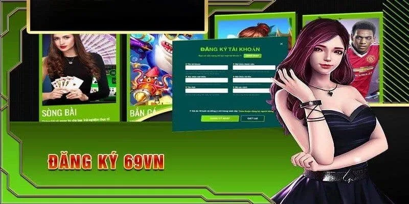 69vn Đăng ký tài khoản